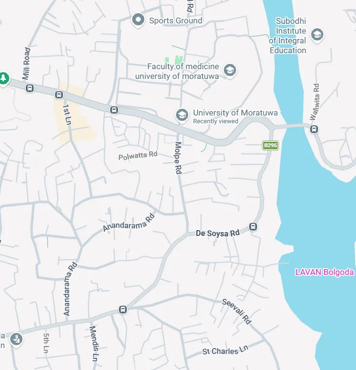 University of Moratuwa Map